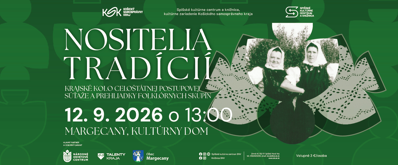 Nositelia tradícií 12.9.2026 BANNERY_Web SKCaK 1350x561px