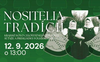 Nositelia tradícií 2026